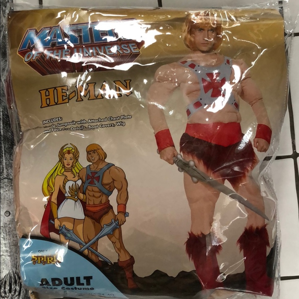 Masters of the universe HE-MAN deluxe costume
